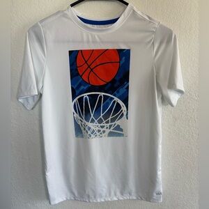 NWOT DSG White and Blue Athletic T-Shirt